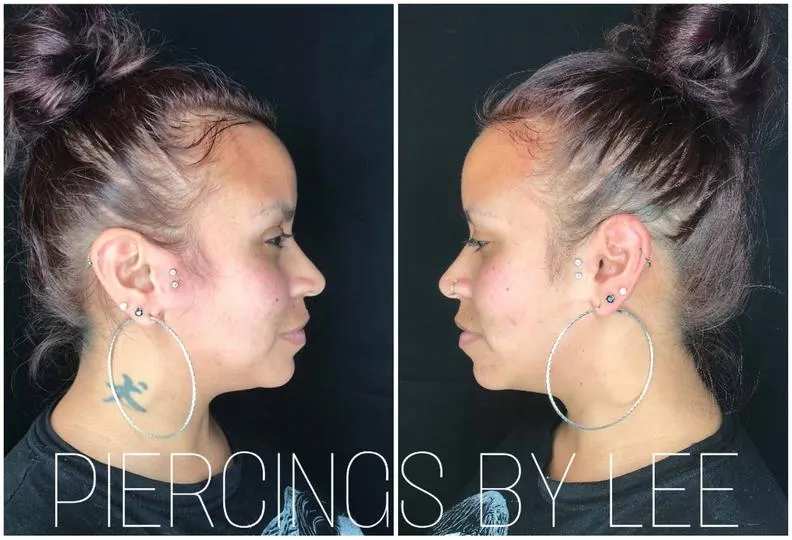 Body piercing by Lee Leal, piece 3 of 15